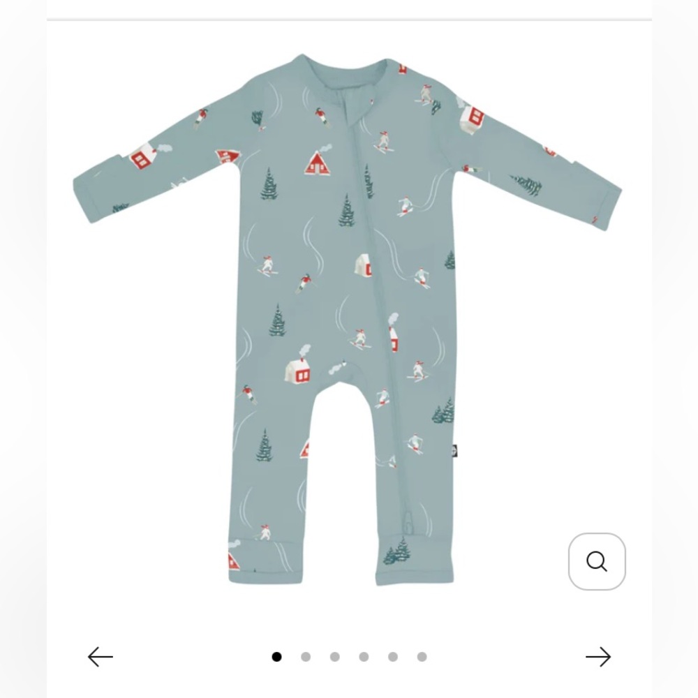 NWT Alpine Village Zippered Romper